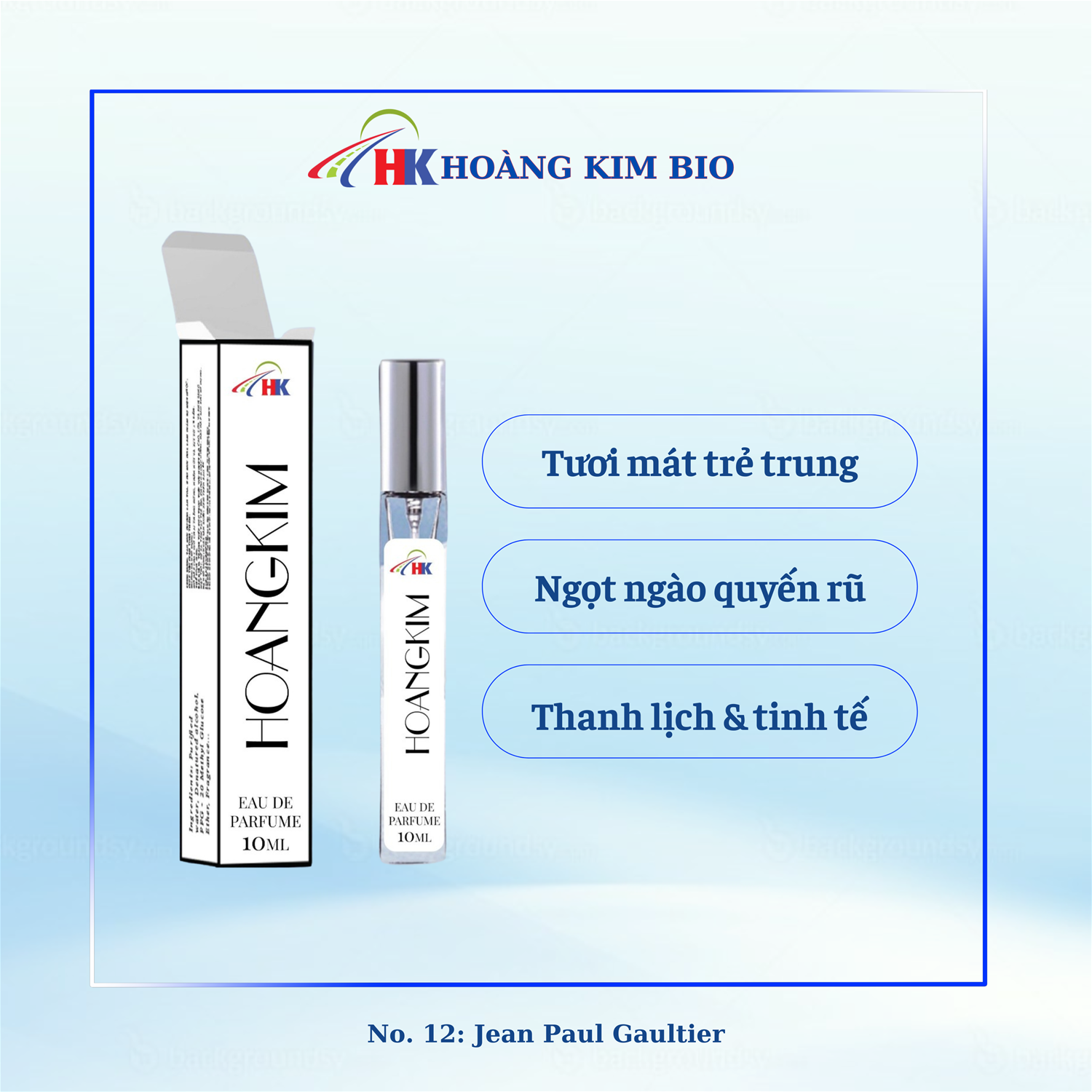 NƯỚC HOA NO.12 JEAN PAUL GAULTIER (Unisex) - 10ml